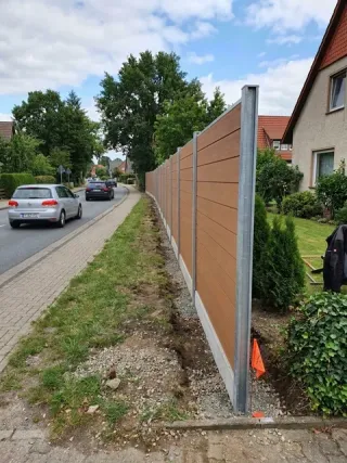 Lärmschutzzaun in Siegen - fachgerechte Ausführung vor Ort